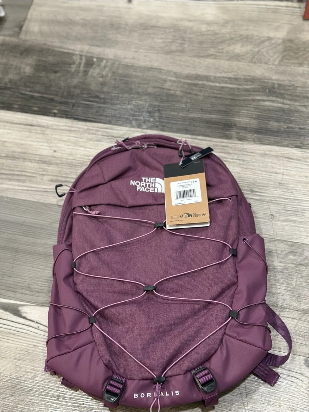 The North Face Women's 27L Borealis Backpack Chroma Purple /Hushed Lavender NEW